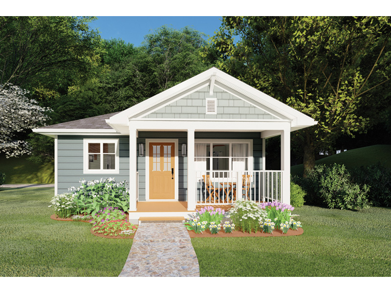 Hidden Cottage Craftsman Home Plan 144D-0013 - Search House Plans and More