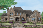 Country French House Plan Front of Home - Ford Creek European Home 149D-0002 | House Plans and More