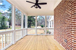 Beach & Coastal House Plan Porch Photo 02 - Nancy Creek Country Farmhouse 149D-0007 - Shop House Plans and More