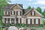 Arts & Crafts House Plan Front of House 149D-0010