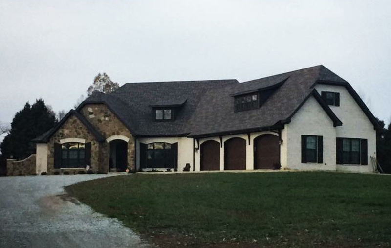 Ranch House Plan Front of Home - Highfield Manor European Home 155D-0003 - Search House Plans and More