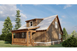 Cabin & Cottage House Plan Rear Photo 01 - Aspen Falls Acadian Style Home 155D-0005 - Search House Plans and More