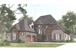 Rustic House Plan Front Image - Ivy Cottage European Home 155D-0007 - Search House Plans and More