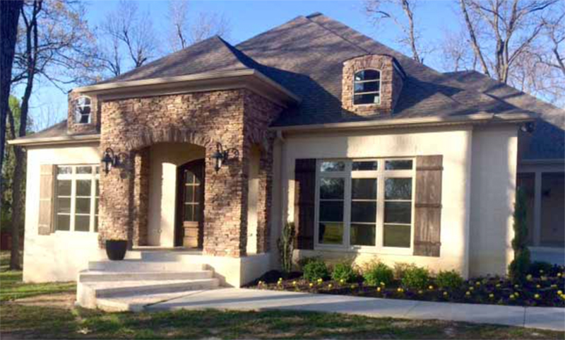 European House Plan Front of Home - Hanover Manor European Home 155D-0020 - Search House Plans and More