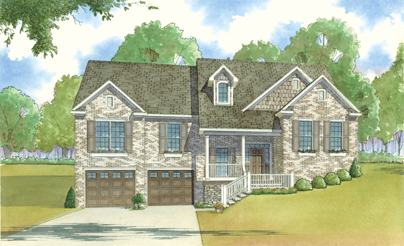 Front Image - Scenic Heights Country Home 155D-0024 - Shop House Plans and More