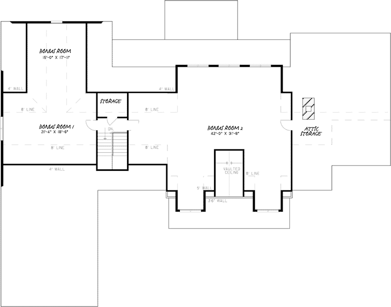 Osage View Ranch Home Plan 155D-0026 - Shop House Plans and More