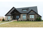 Ranch House Plan Front Photo 02 - Mayer Mill Craftsman Home 155D-0027 - Shop House Plans and More