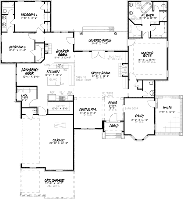 Jenna Hill European Home Plan 155D0046 House Plans and More