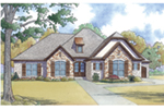 Rustic House Plan Front Image -  155D-0065 | House Plans and More