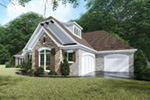 Traditional House Plan Front Photo 02 - Crescent Manor European Home 155D-0065 - Search House Plans and More