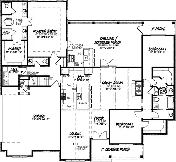 Plan 155D-0073 | House Plans and More