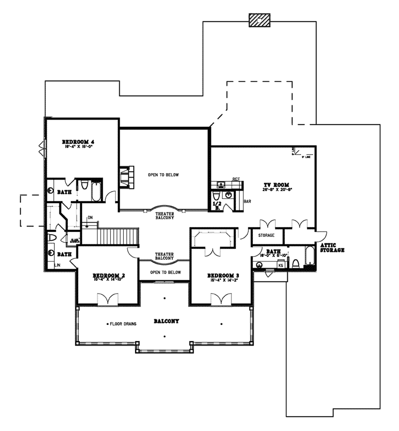 Mitchell Place Luxury Home Plan 155D-0078 - Shop House Plans and More