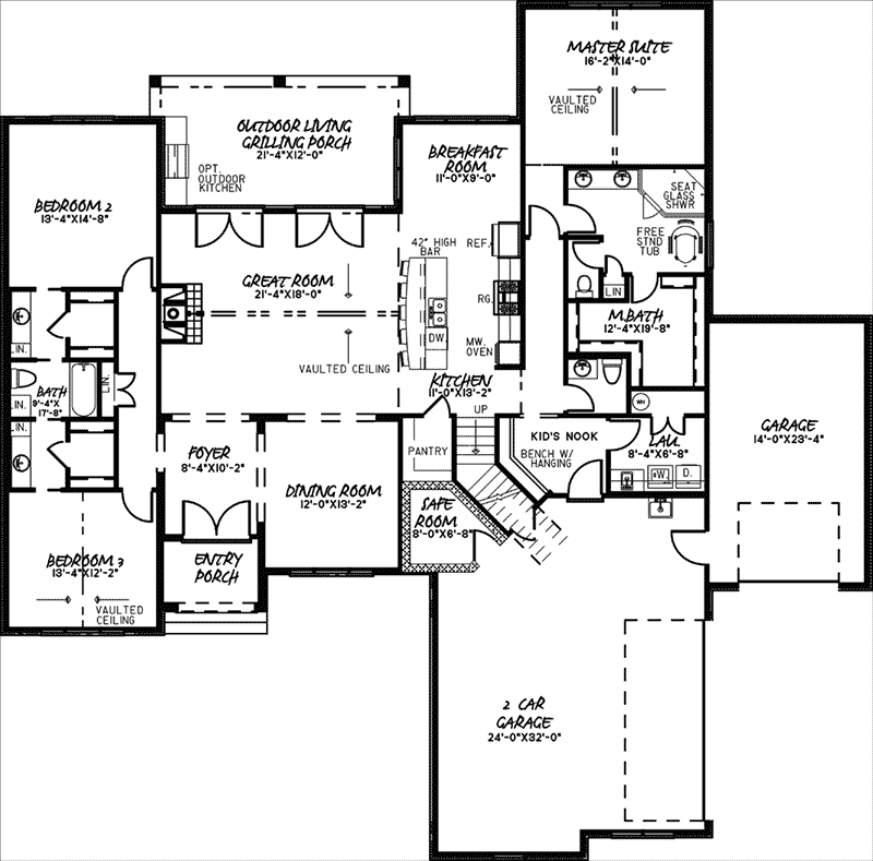 Wortham European Home Plan 155D-0093 - Shop House Plans and More