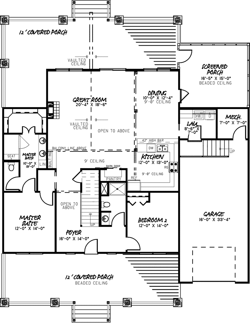 Summer Place Rustic Home Plan 155D0113 House Plans and More