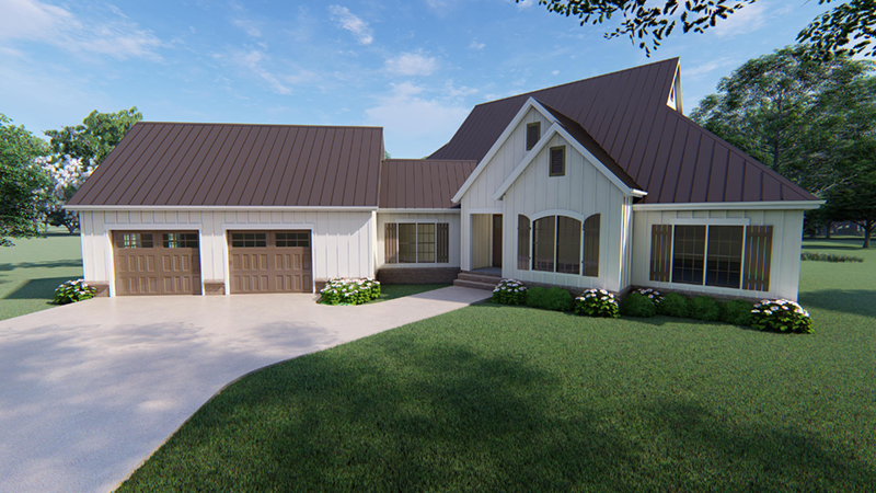 Holland Hill Ranch Home Plan 155D-0120 - Search House Plans and More