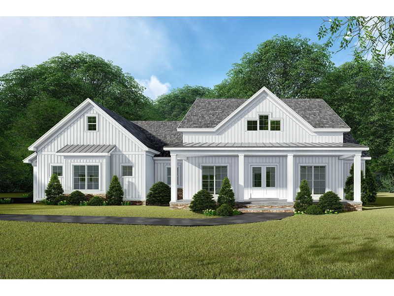 Gordon Oak Modern Farmhouse Plan 155D-0145 - Search House Plans and More