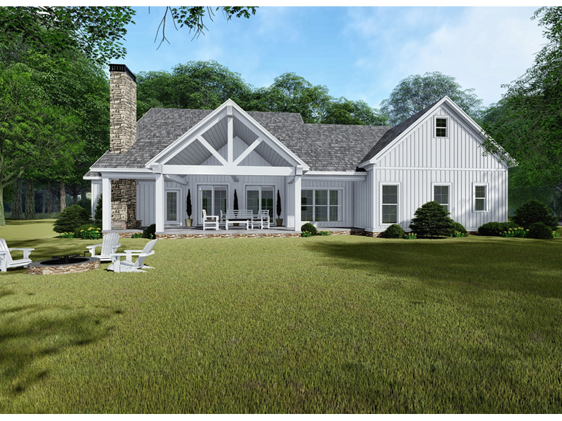 Gordon Oak Modern Farmhouse Plan 155D-0145 - Search House Plans and More