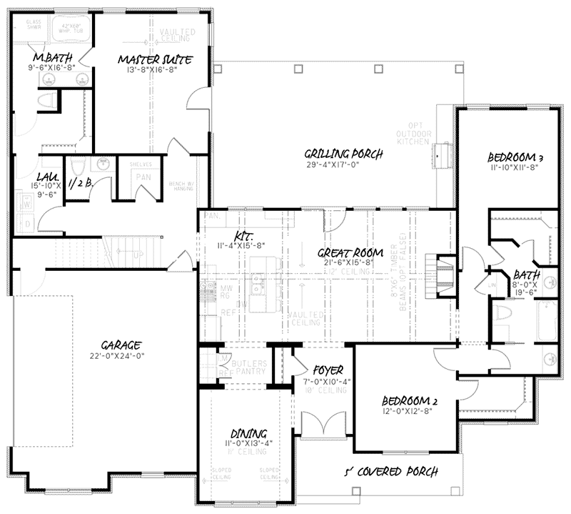 Plan 155D-0157 - Shop House Plans and More