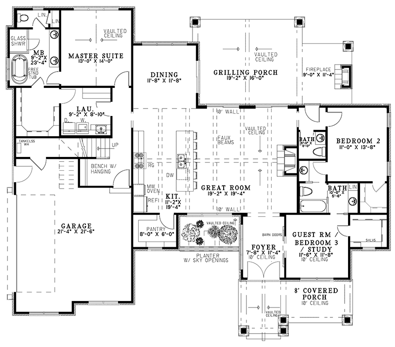 Plan 155D-0159 - Shop House Plans and More