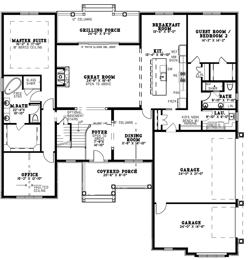 Plan 155D-0272 - Shop House Plans and More