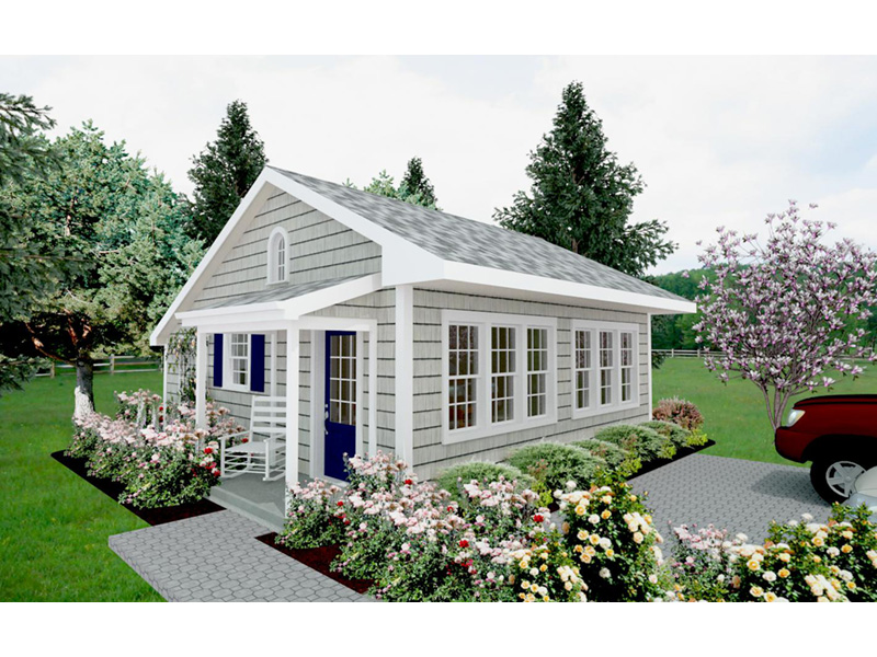 Fairhaven Hill Small Home Plan 156D-0007 - Search House Plans and More