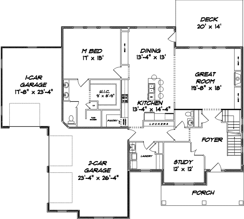 Peterson Craftsman Home Plan 159D-0010 - Shop House Plans and More