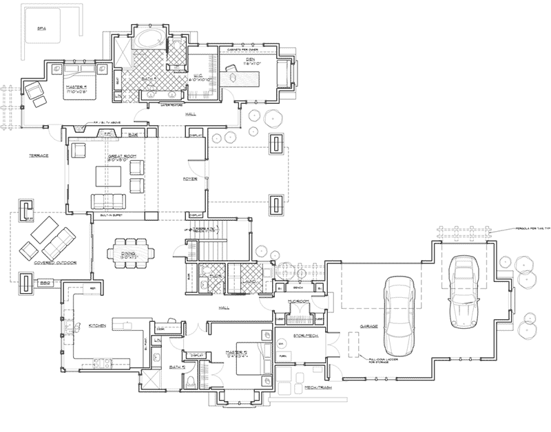 Sophie Pass Rustic Home Plan 161D-0012 - Shop House Plans and More