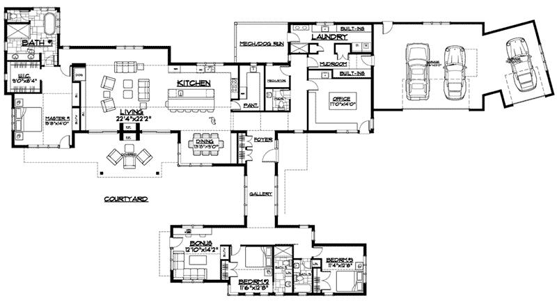 Sharps Creek Rustic Home Plan 161D-0014 - Shop House Plans and More