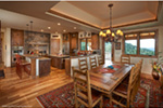 Log House Plan Kitchen Photo 01 - Deer Park Lane Rustic Home 163D-0005 | House Plans and More