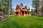 Cabin & Cottage House Plan Front Photo 01 - Laramie Hill Log Cabin Home 163D-0006 | House Plans and More