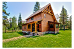 Cabin & Cottage House Plan Rear Photo 01 - Laramie Hill Log Cabin Home 163D-0006 | House Plans and More