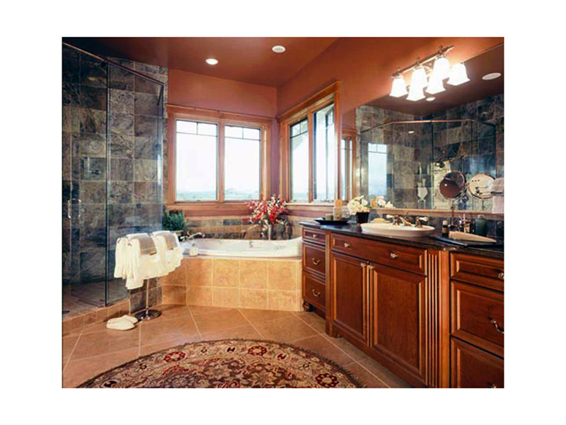 Craftsman House Plan Master Bathroom Photo 01 - Prairie Wind Luxury Home 163D-0009 | House Plans and More