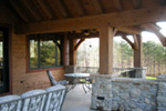 Mountain House Plan Deck Photo 01 - Rock Creek Rustic Home 163D-0010 | House Plans and More