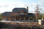 Mountain House Plan Front of Home - Rock Creek Rustic Home 163D-0010 | House Plans and More