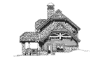 Mountain House Plan Right Elevation - Rock Creek Rustic Home 163D-0010 | House Plans and More