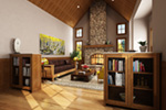 Traditional House Plan Living Room Photo 01 - Winterpark Craftsman Home 163D-0016 | House Plans and More