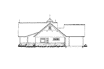 Modern Farmhouse Plan Right Elevation - 163D-0020 | House Plans and More