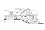 Farmhouse Plan Right Elevation - 163D-0022 - Shop House Plans and More