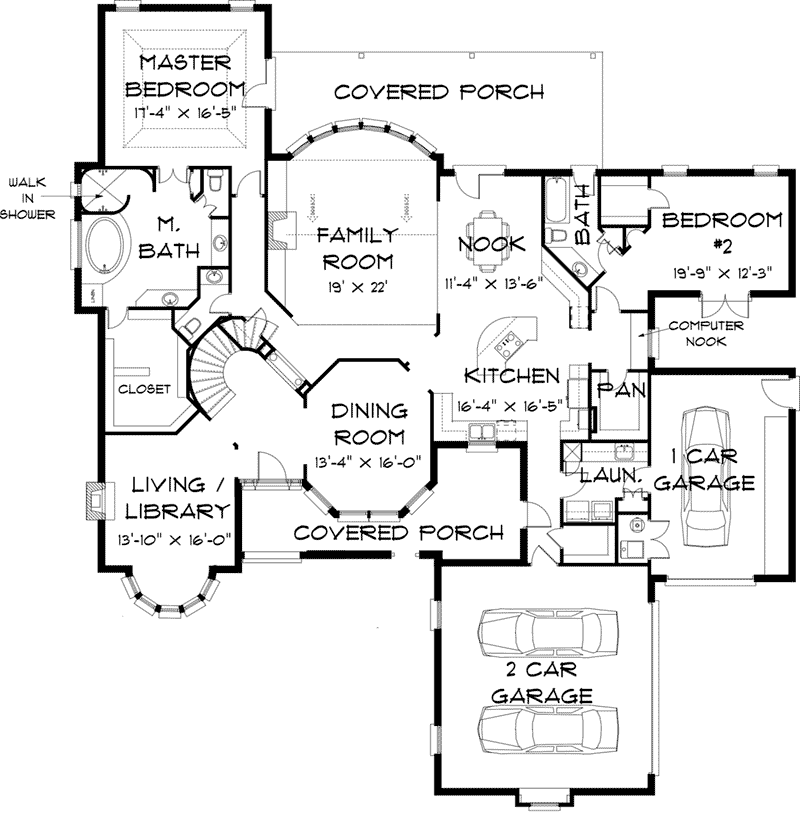 Roosevelt European Home Plan 164D-0035 - Shop House Plans and More