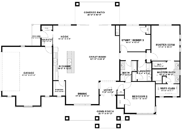 Plan 166D-0002 | House Plans and More