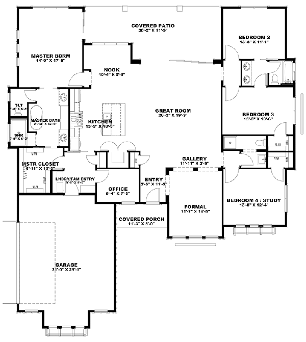Plan 166D0004 House Plans and More