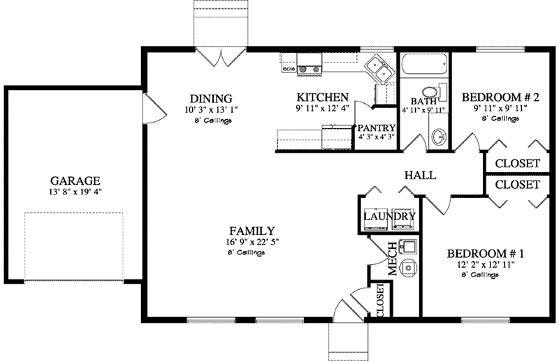 Akers Ranch Home Plan 172D-0002 - Search House Plans and More